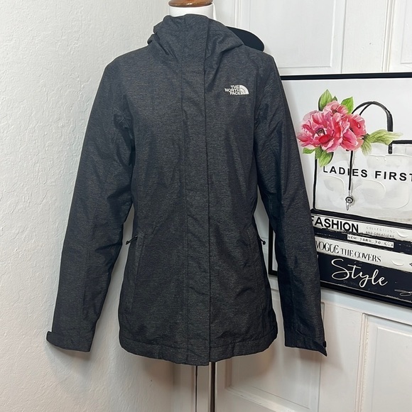The North Face Jackets & Blazers - The North Face Gray Hyvent Insulated Hooded Jacket Size S